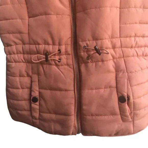 KIDS Girls Copper Key Coral Pink Antique Pink Orange Vest NWT - Picture 5 of 5